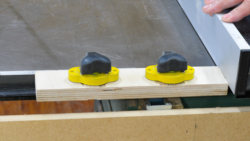 Magswitch jig for the tablesaw fence