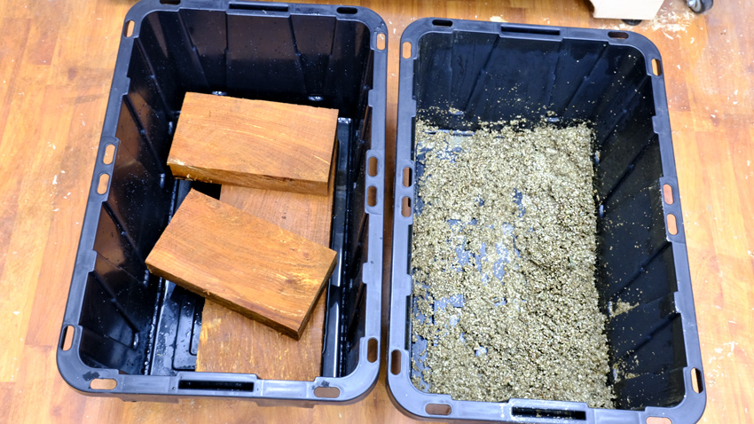 Making Spalted Wood 
