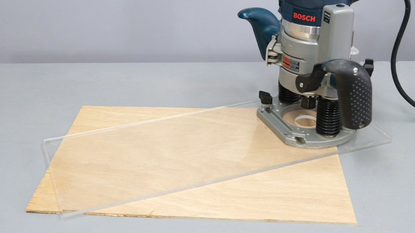 Wood Router Base Plate