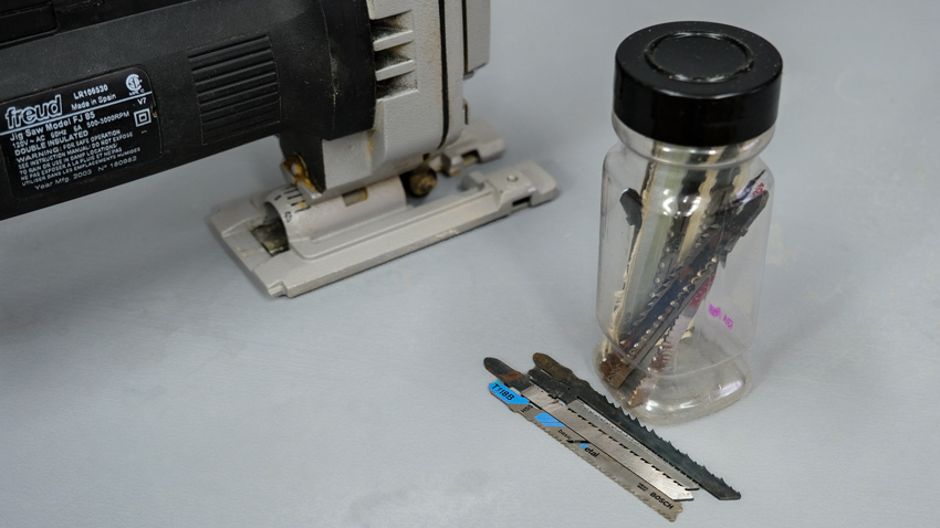 Jig Saw Blade Storage