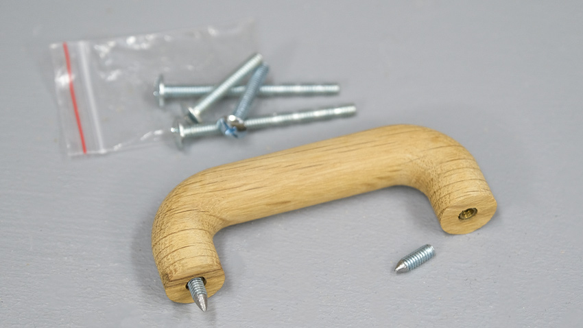 Wood handle attachment