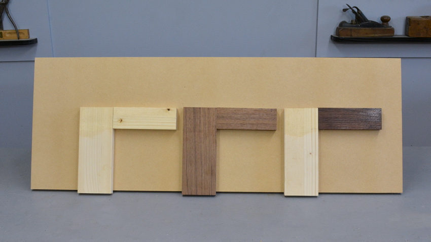 Working with darker wood