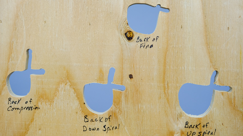Spiral Bit 3/8 plywood back