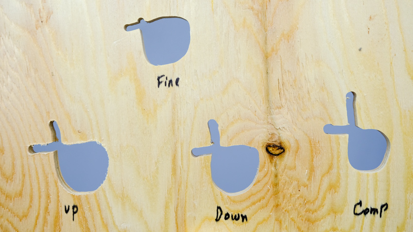 Spiral Bit 3/8 plywood front