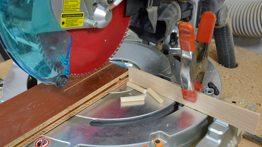 Dowel clamp cutting Jig