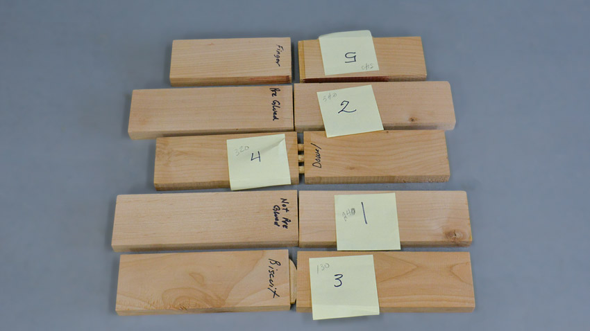 Wood Joint Strength Tests