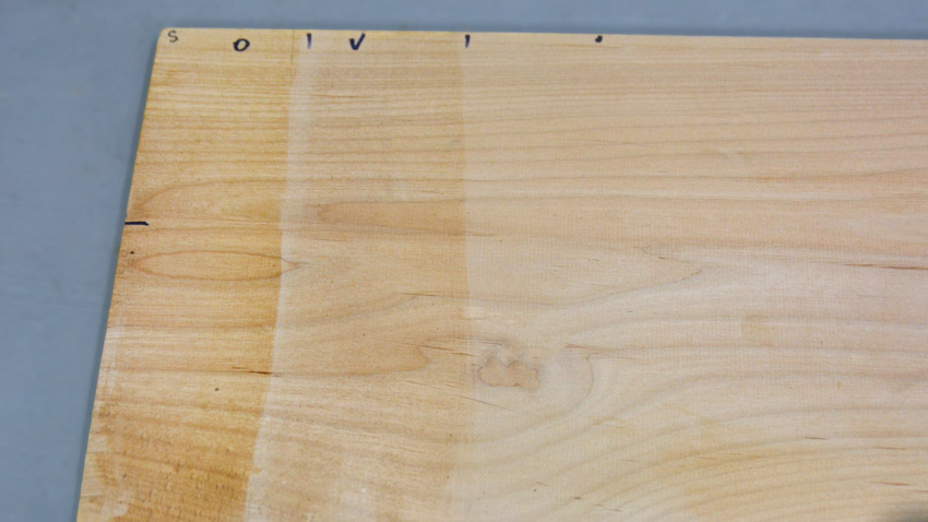 Wood glue on hardwood