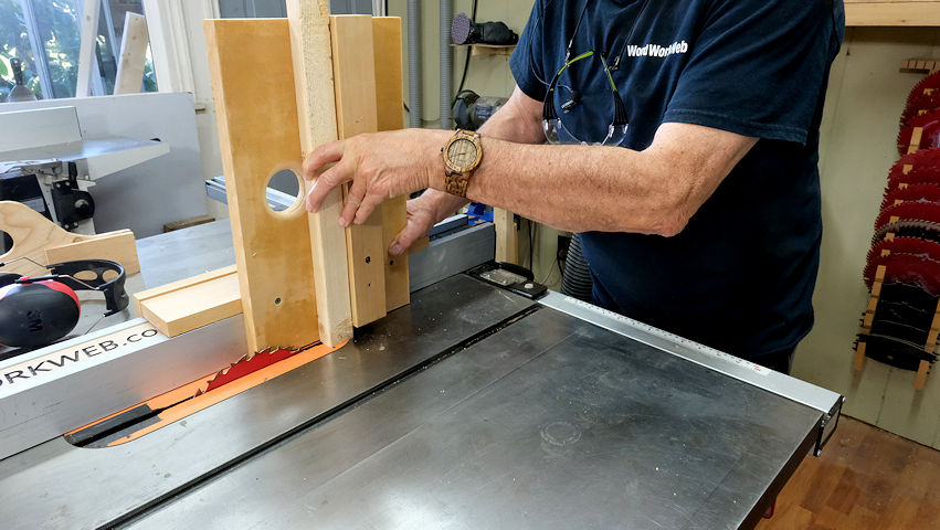 Vertical Cutting on Table Saw