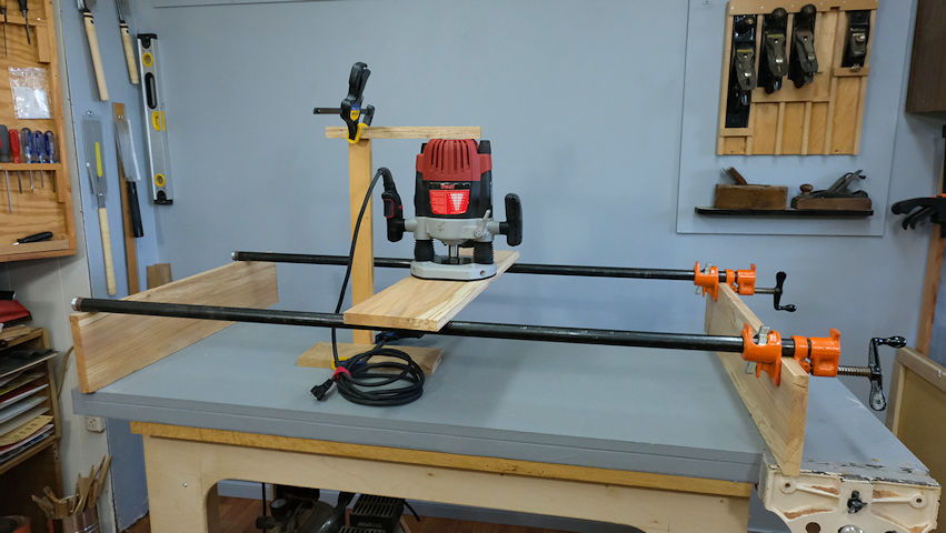 Wood Router Sled