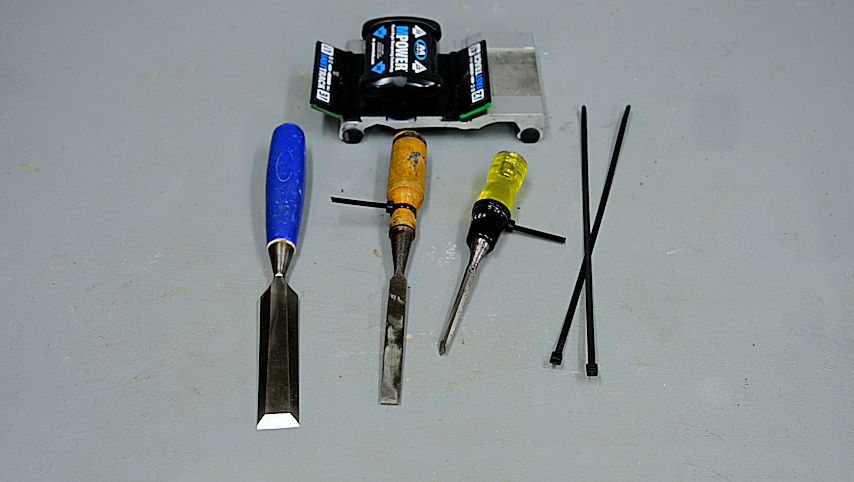 Chisel sharpening